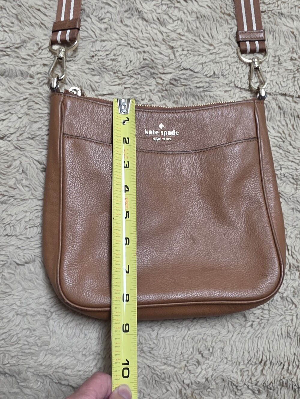 kate spade Tan Leather Crossbody Bag - Picture 3 of 14